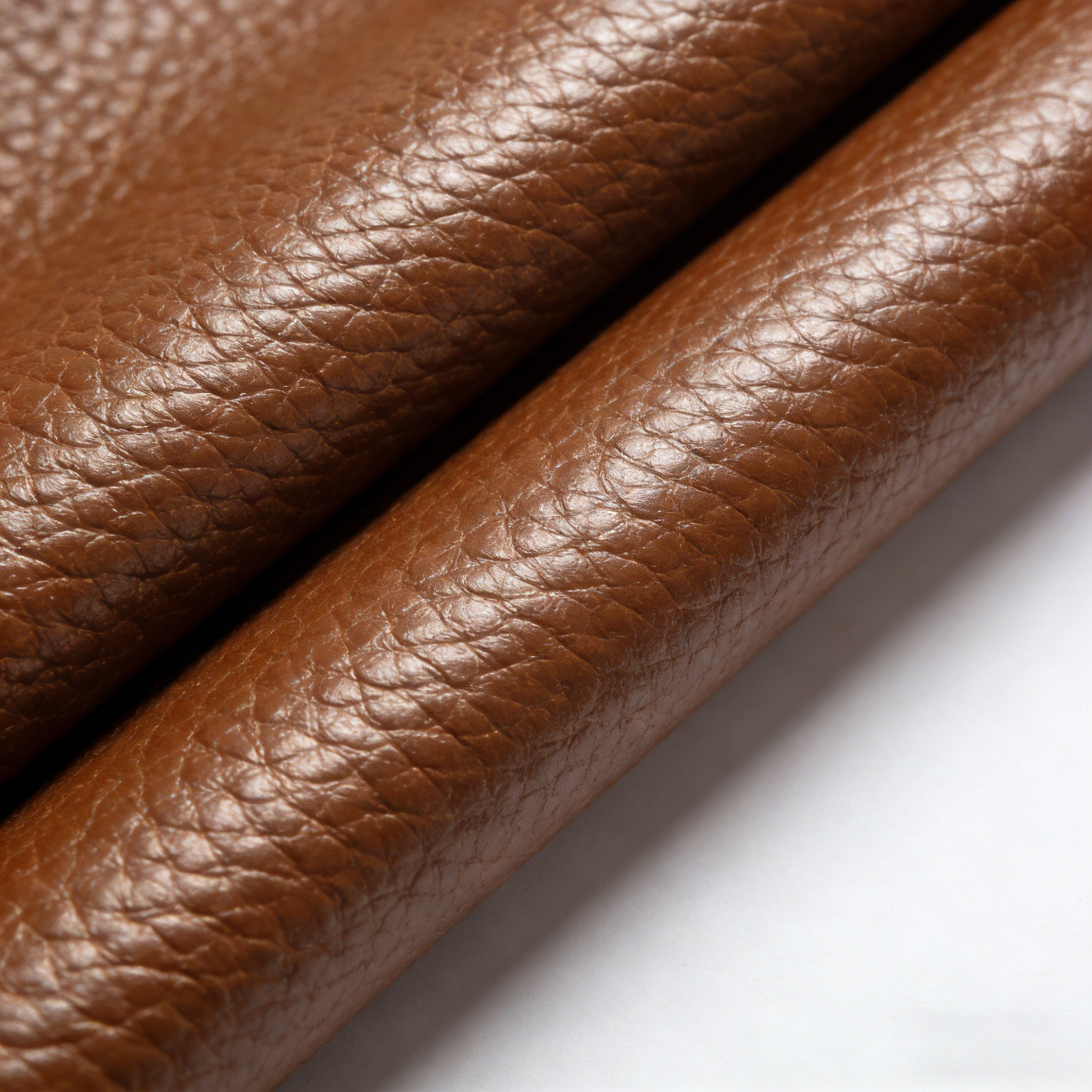 Premium Leather - Full grain calfskin texture