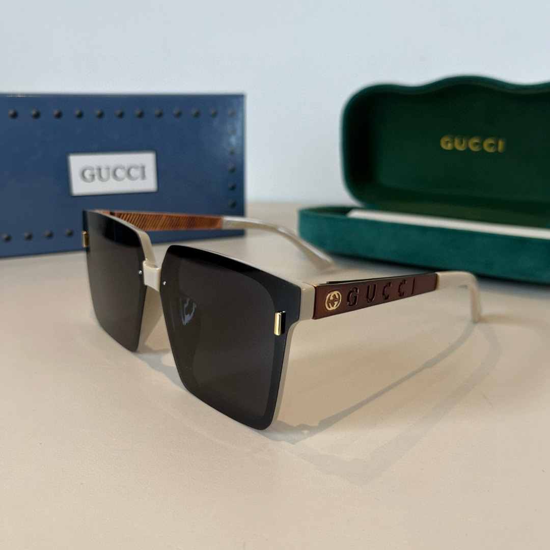 Artisan polishing luxury sunglasses frame